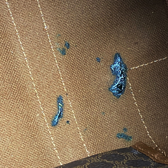 Celine Macadam Pattern Mini Canvas Handbag Brown - Picture 5 of 6